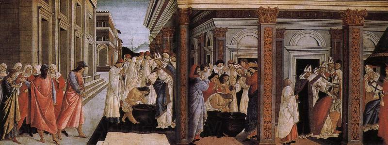 Sandro Botticelli Nobilo early St. Maas France oil painting art